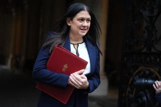 Culture Minister Lisa Nandy says the government does not want to impose a social media ban on children (PA)